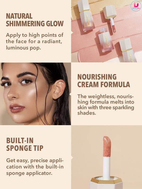 Sheglam Glow Bloom Liquid Highlighter [#Tea Cake]